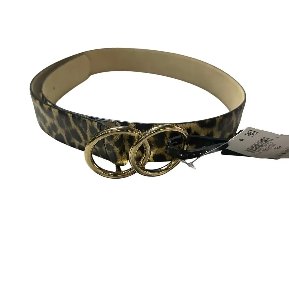 INC International Concepts Leopard Print Belt NEW